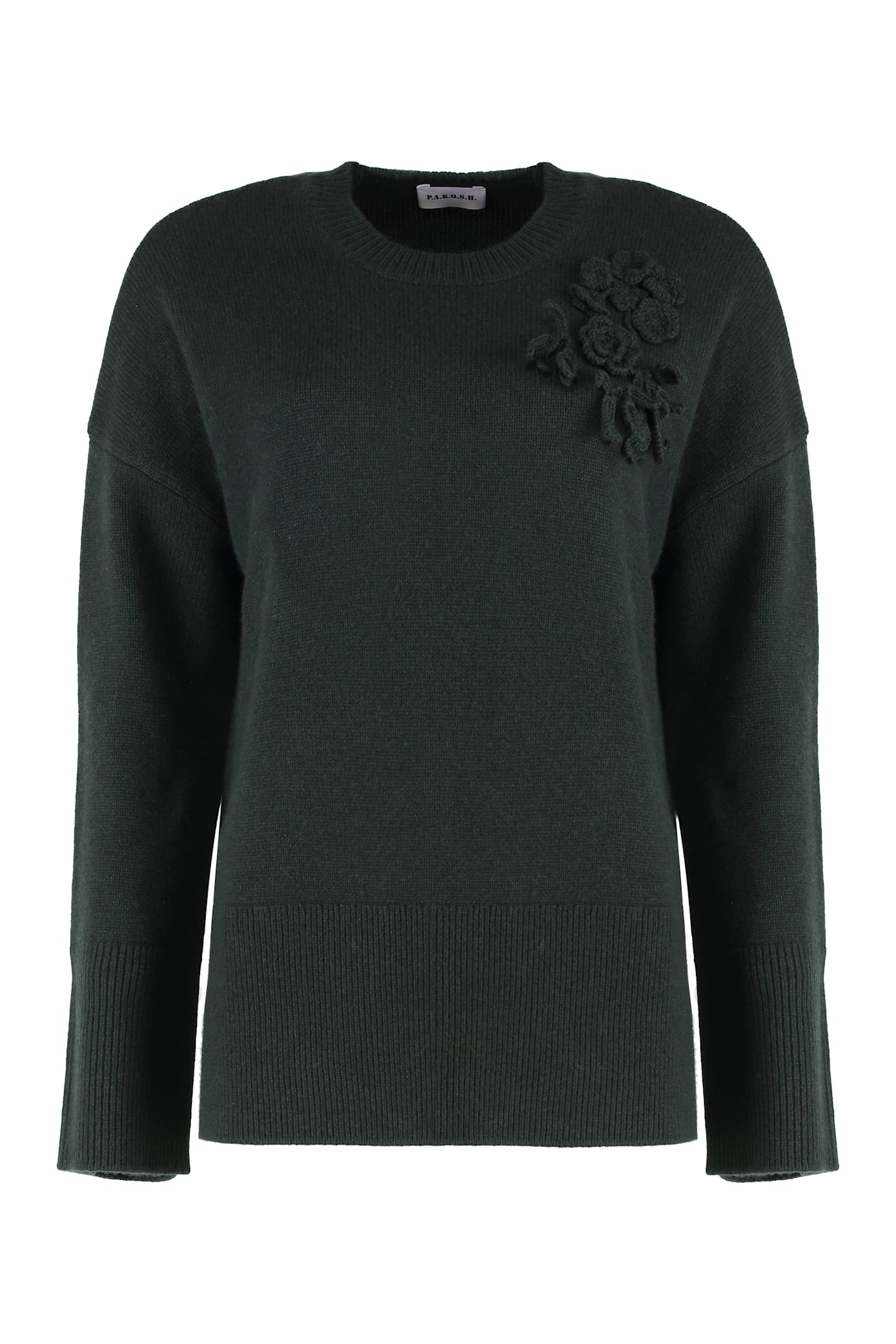 Parosh Wool-blend Crew-neck Sweater