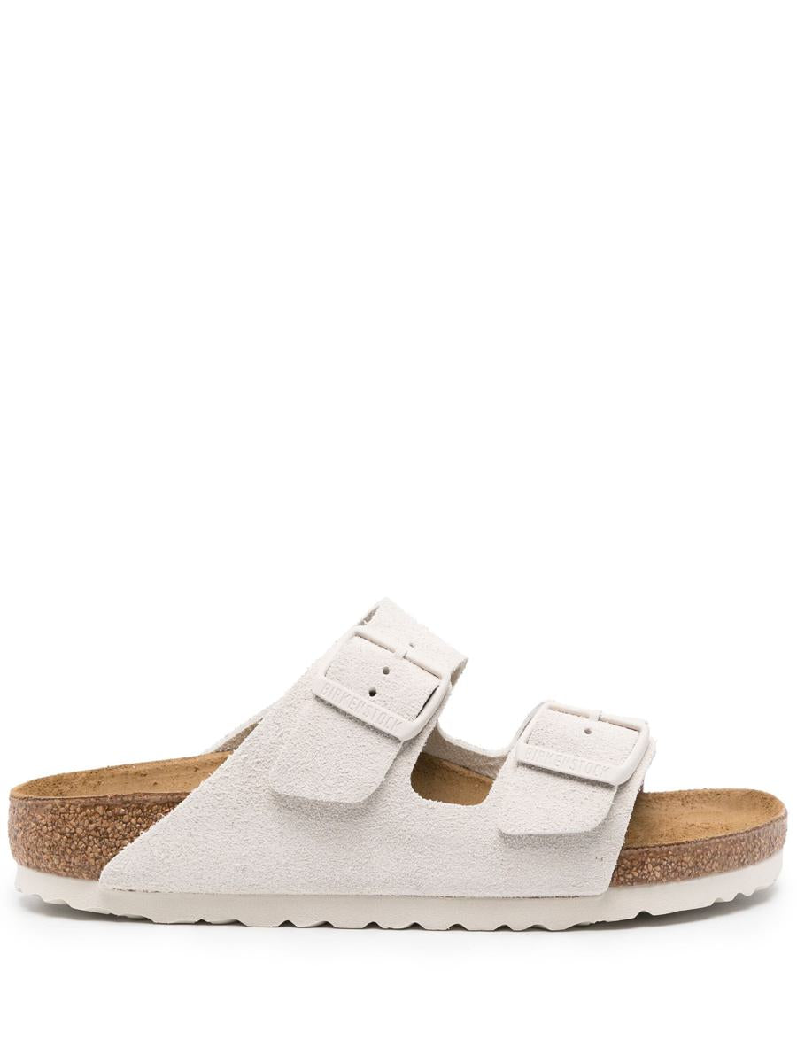 Birkenstock Arizona Antique White Shoes