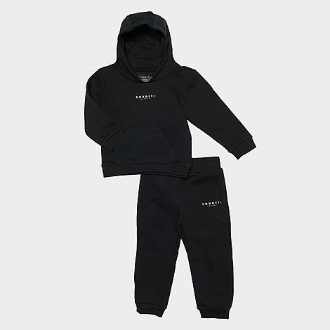 Sonneti Infant London Pullover Hoodie Set in Black Size: 9M