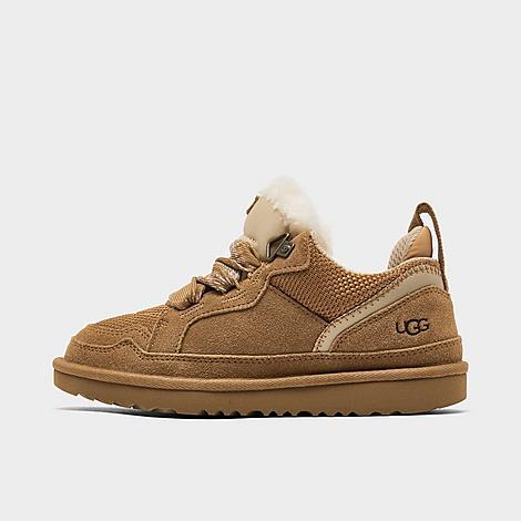 UGG Kids Lowmel Casual Shoes (4Y-6Y) in Chestnut Size: 1