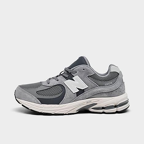 New Balance Little Kids 2002R Casual Shoes in Steel/Lead Size: 1.0