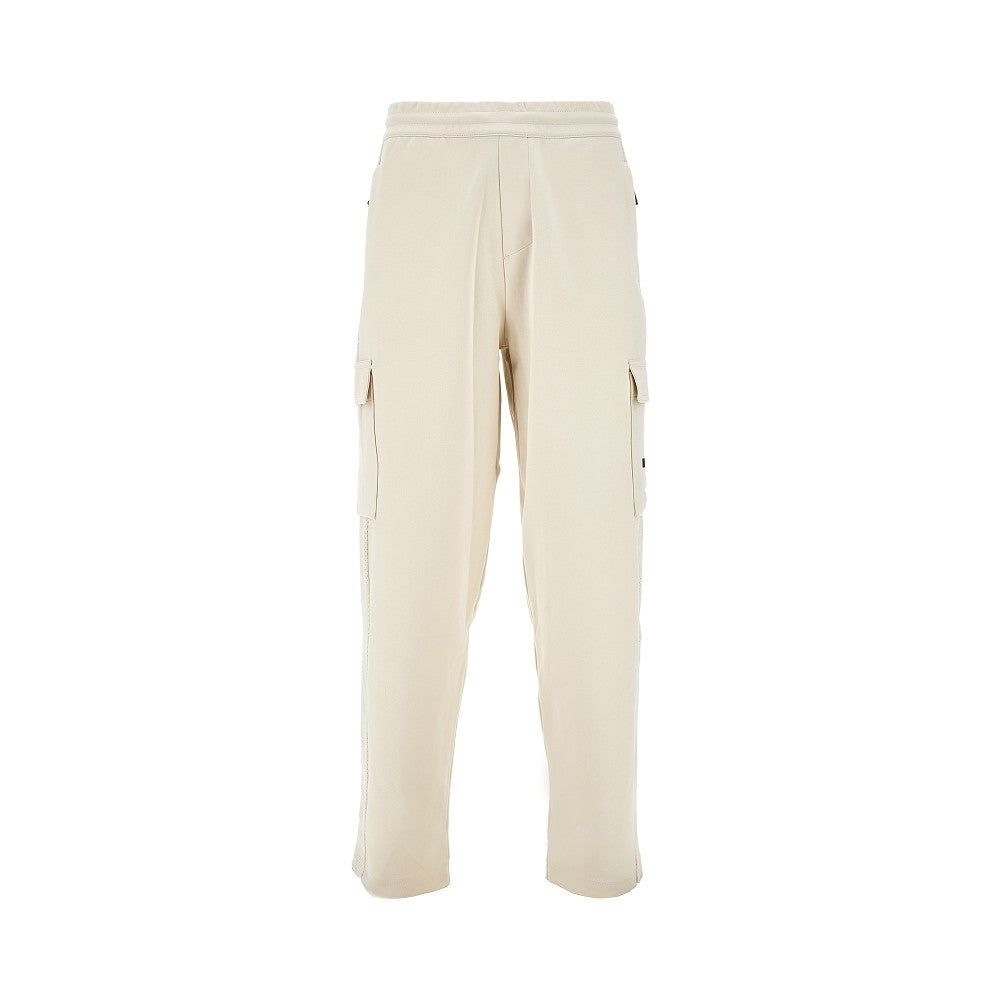 EA7 Cargo sweatpants with mesh inserts Man
