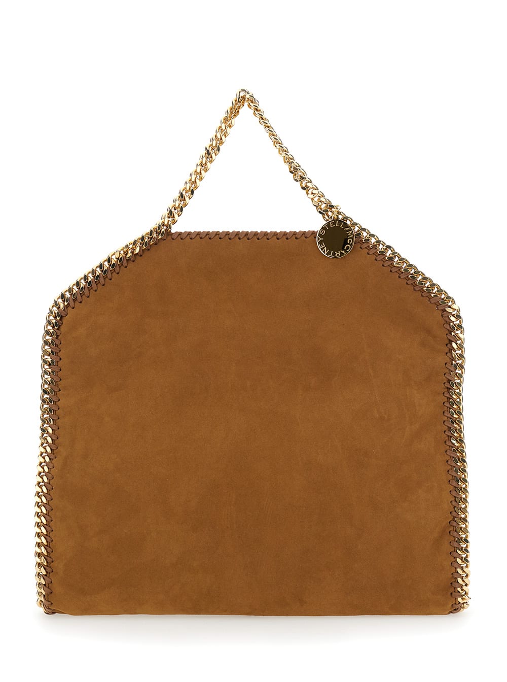 Stella McCartney falabella Brown Handbag With Chain Strap In Eco Leather Woman