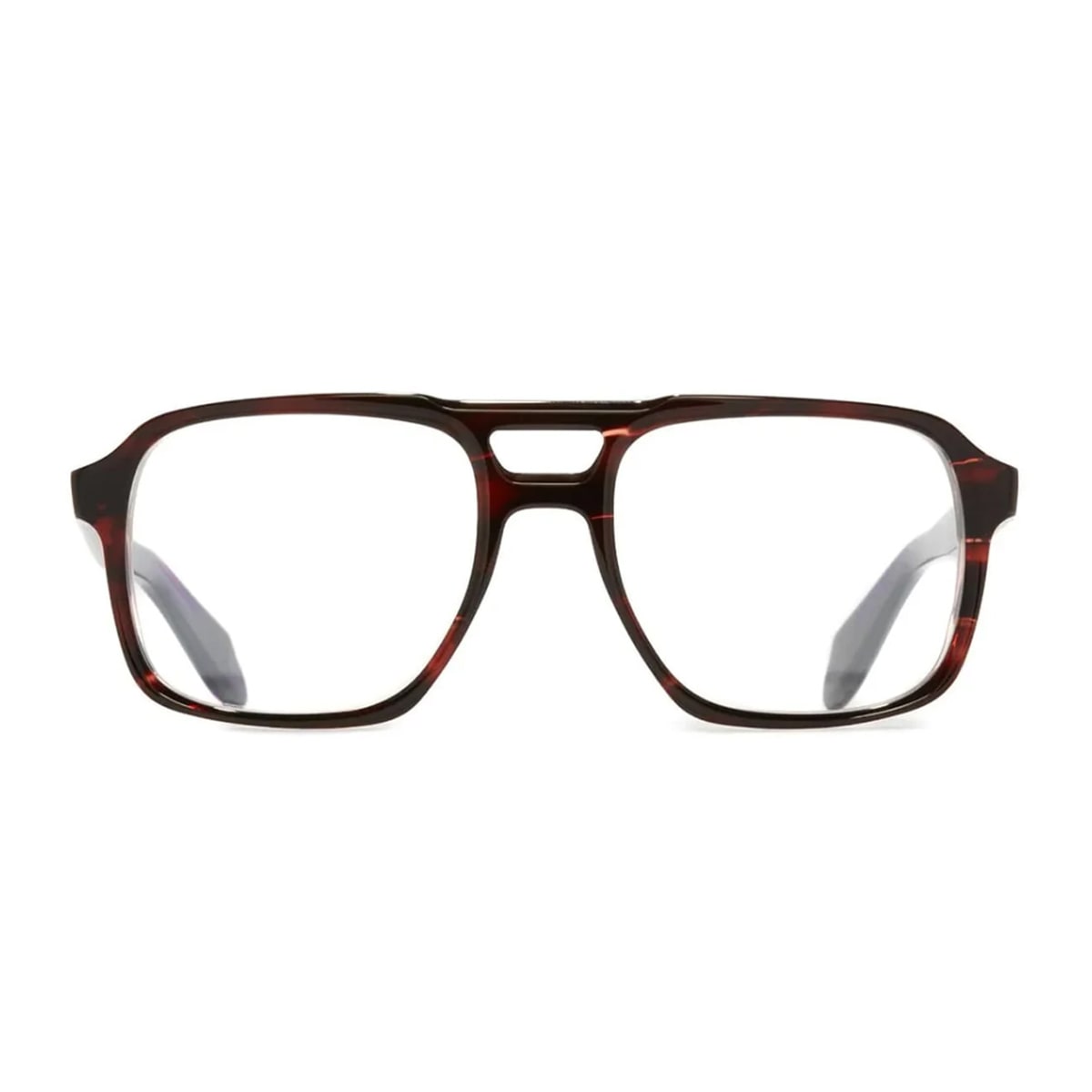 Cutler And Gross 1394 14 Striped Brown Havana Glasses