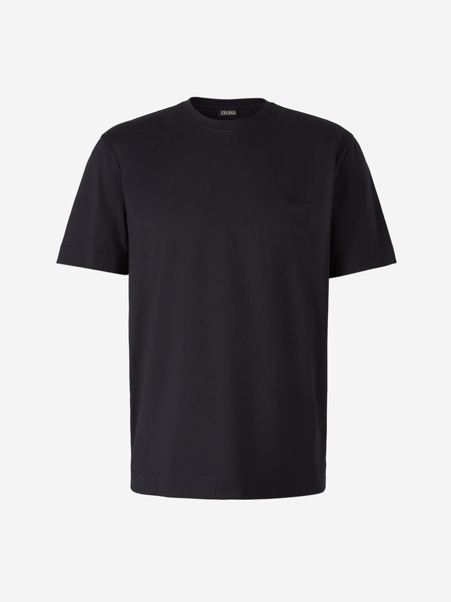 Zegna Plain Logo T-Shirt