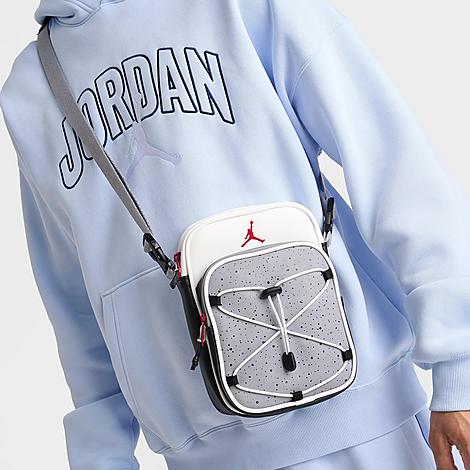 Jordan Festival Crossbody Bag (1L) in Grey Speckle/White
