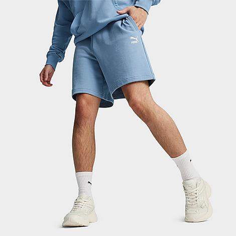PUMA Men's Better Classics 7" Relaxed Shorts in Zen Blue Size: Medium