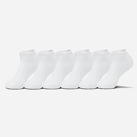 Sonneti Women's No-Show Socks (6-Pack) in White Size: Medium