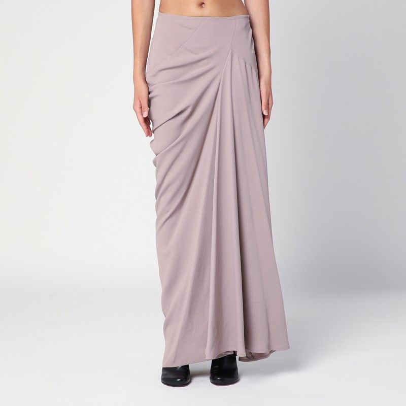 Dries Van Noten Long Draped Skirt