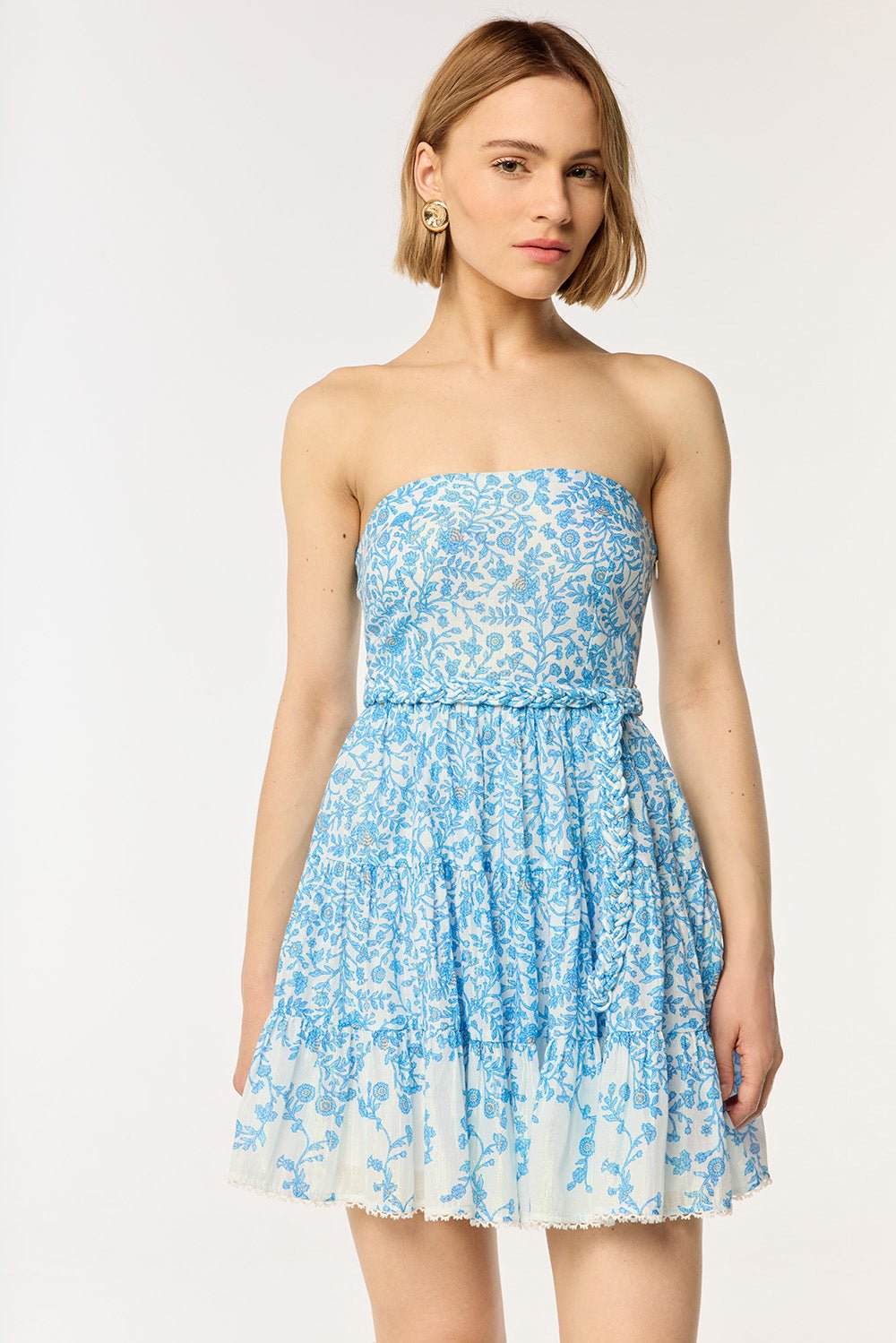 Bandeau Dress Christine - Blue Lazuli