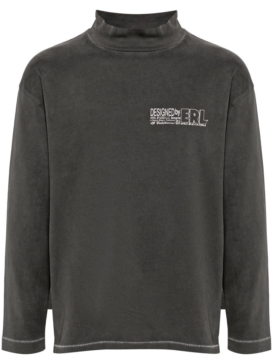 Erl Unisex Make Believe Longsleeve Tshirt Knit Clothing