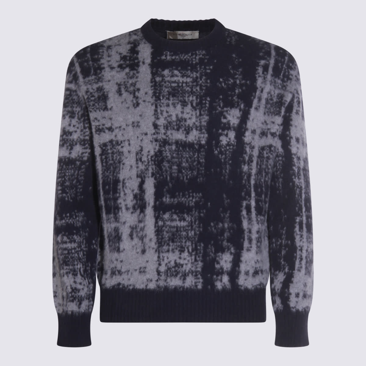 Piacenza Cashmere Blue Wool Knitwear