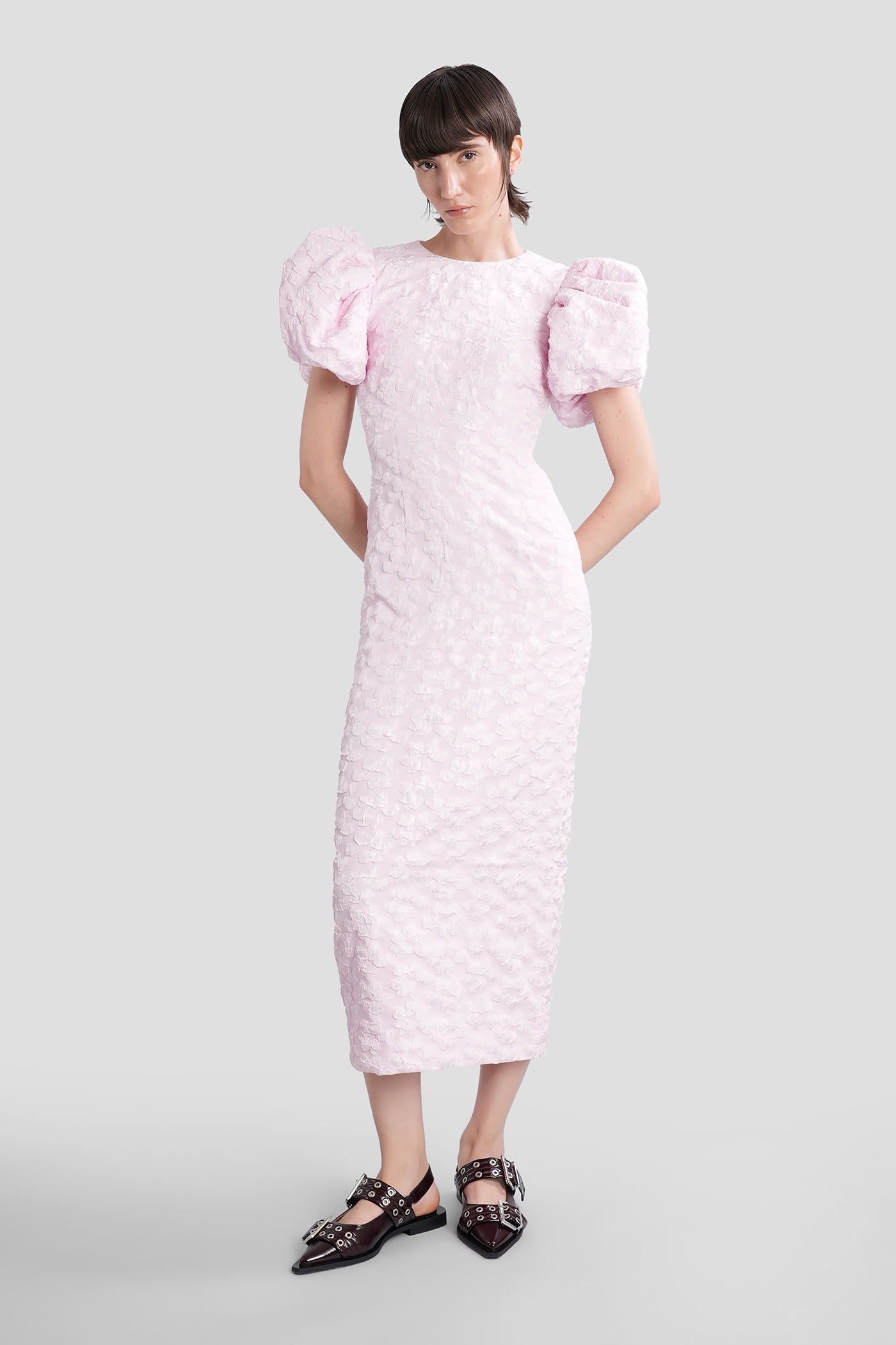 Rotate by Birger Christensen In Rose-pink Polyester