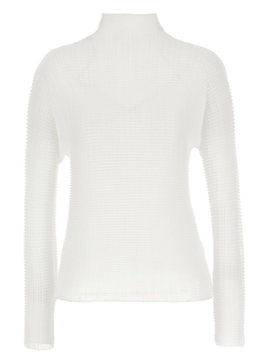Issey Miyake 'Wooly Pleats-56' Blouse