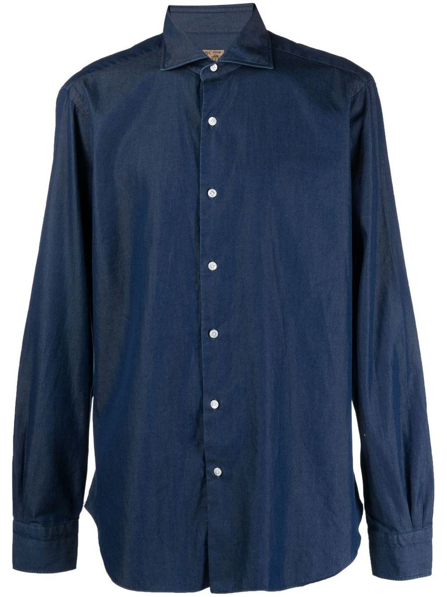 Barba Denim Shirt Clothing