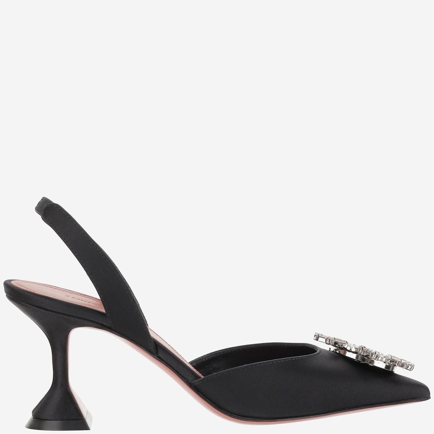 Amina Muaddi Begum Silk Slingback
