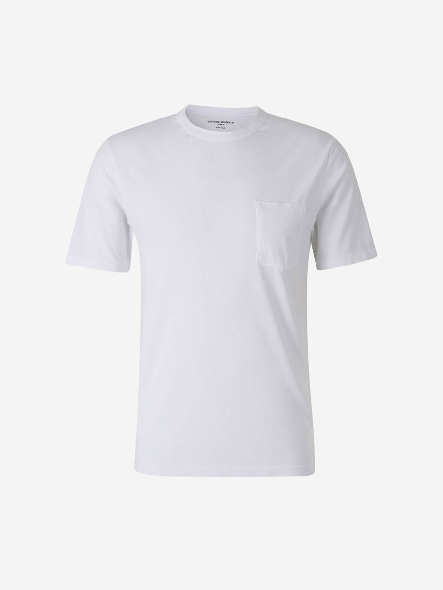 Officine Générale Cotton Pocket T-Shirt
