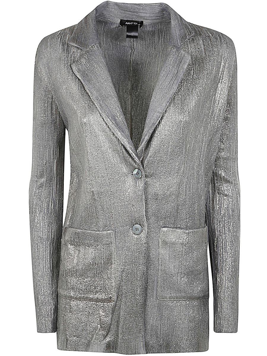 Avant Toi Wrinkled Stich Rever Jacket With Lamination Clothing