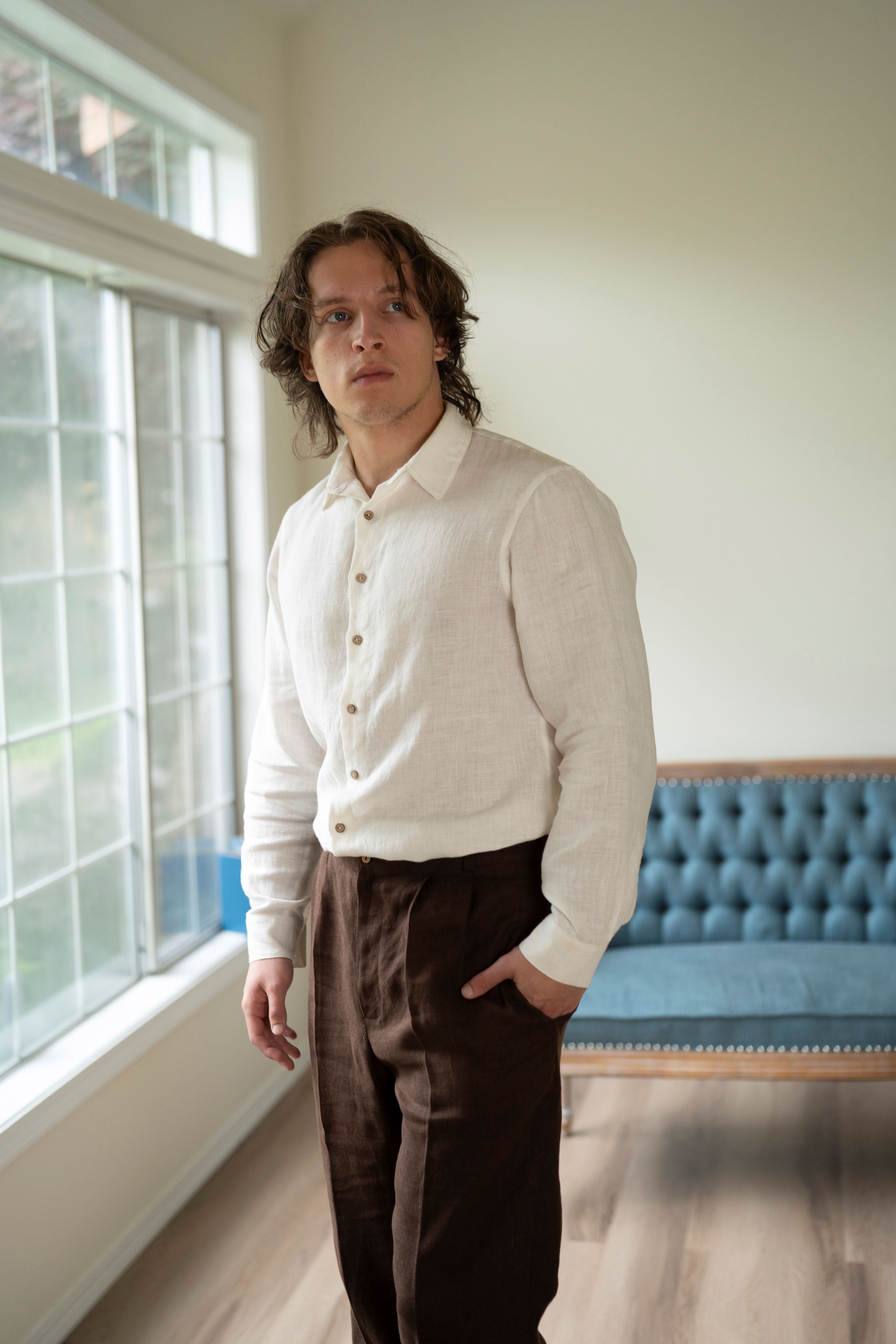 Men's collared Shirt