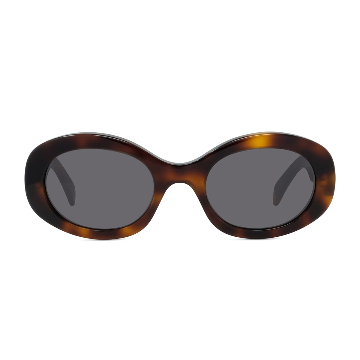Celine Cl40194u Triomphe 53a Havana Sunglasses