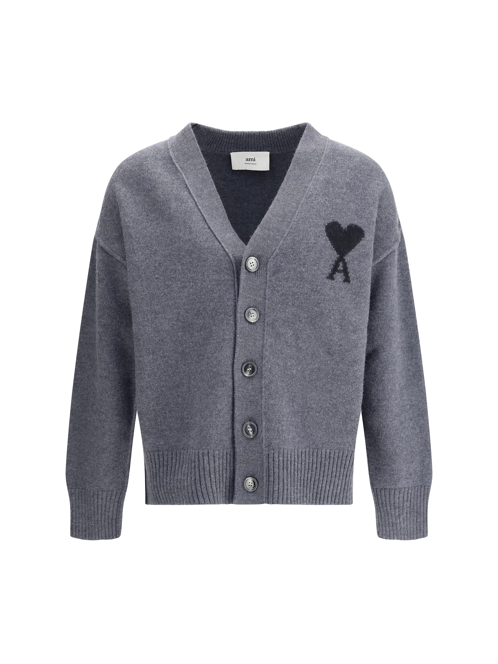 Ami Alexandre Mattiussi Ami De Coeur Cardigan