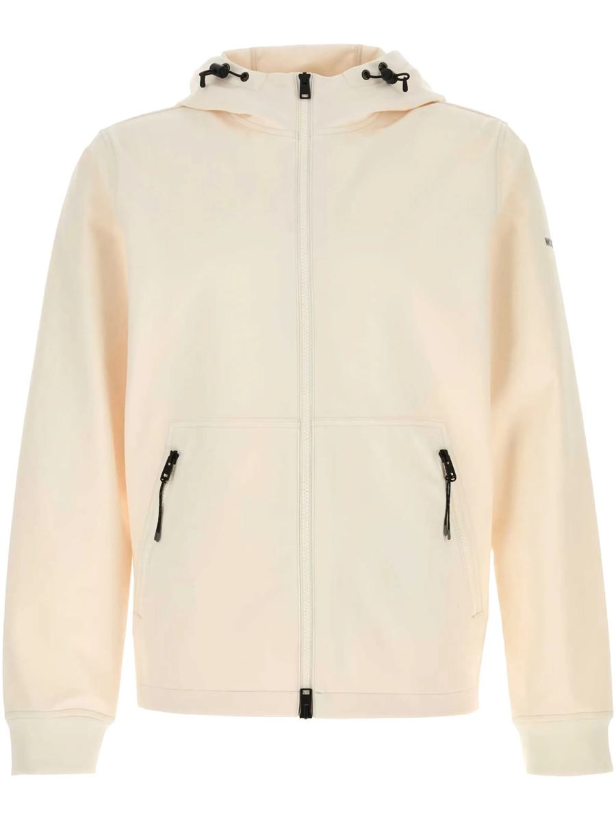 Woolrich Soft Shell Full-Zip Hoodie Clothing
