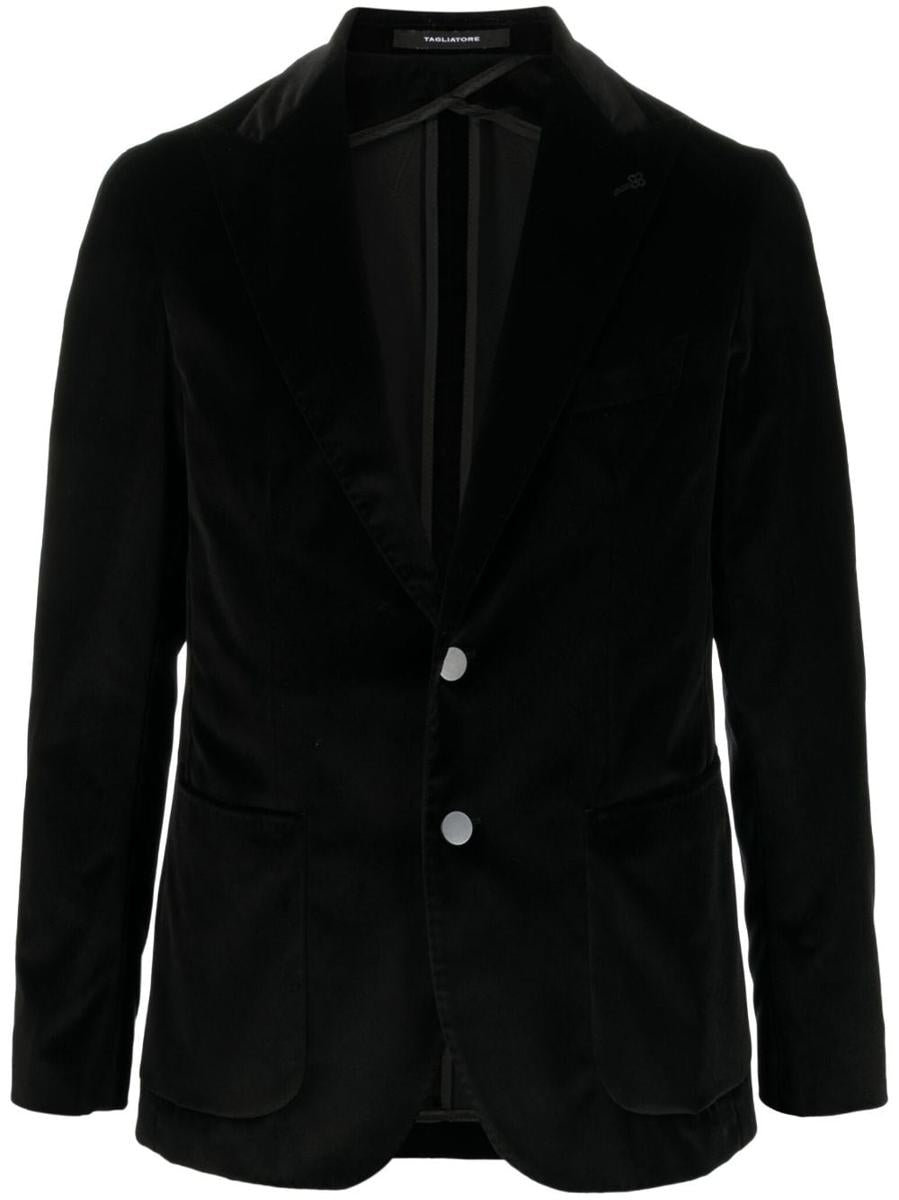 Tagliatore Velvet Jacket Clothing