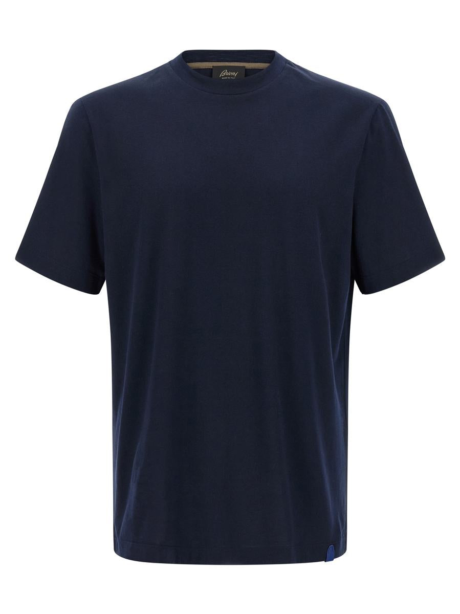 Brioni Logo Patch T-Shirt