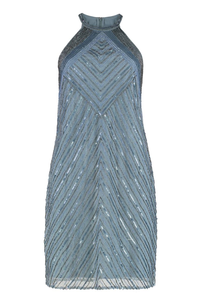 Lauren Halter Sequin Mini-Dress