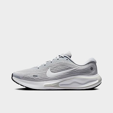 Nike Men's Journey Run Running Shoes in Wolf Grey/Pure Platinum/Cool Grey Size: 7