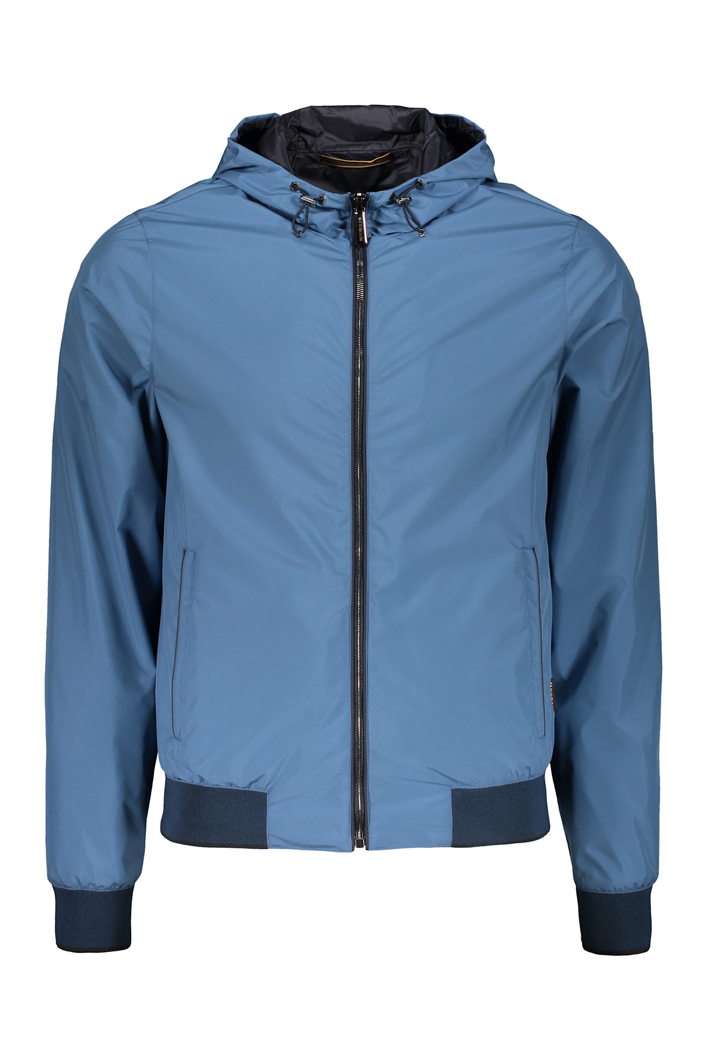 Moorer Technical Fabric Hooded Jacket