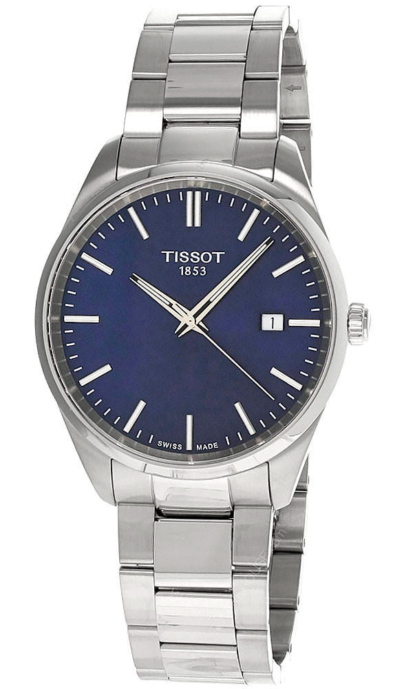 TISSOT PR 100 Quartz 40MM SS Blue Dial Men's Watch T150.410.11.041.00 / T1504101104100