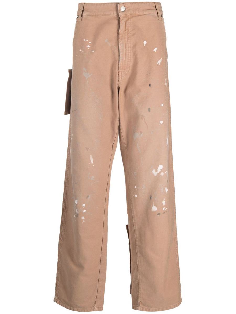 Darkpark Indron Painted Canvas Trousers