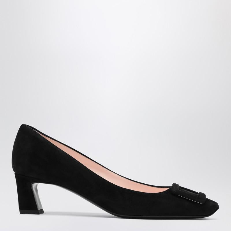 Roger Vivier Belle Vivier Suede Décolletés
