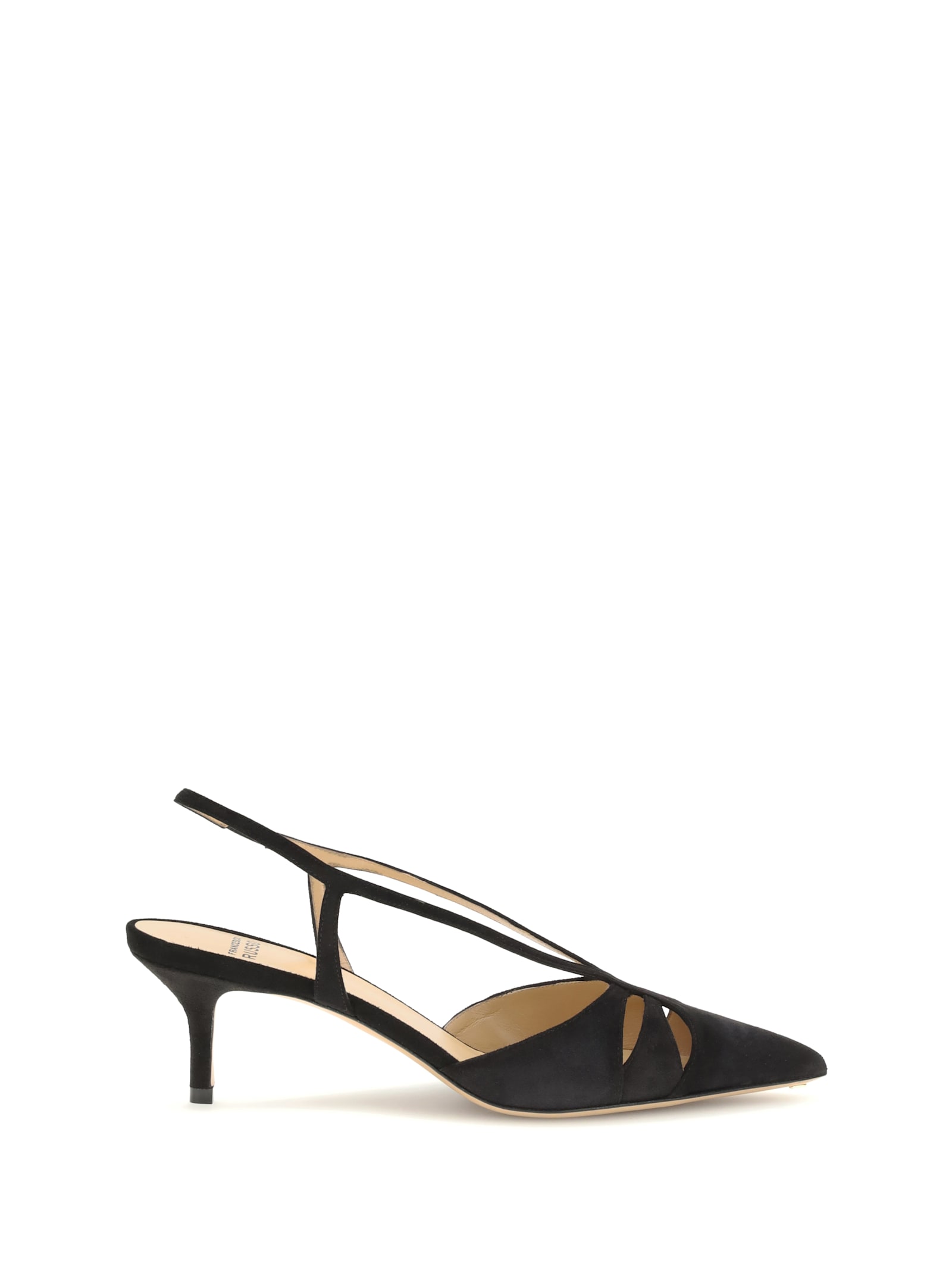 Francesco Russo Suede Leather Décolleté