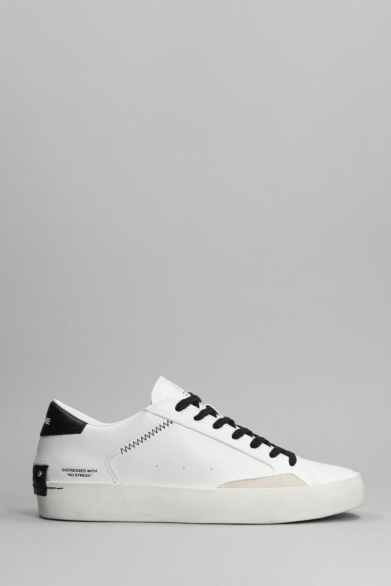 Crime London Distressed Sneakers
