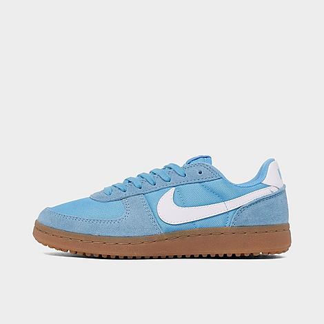 Nike Big Kids Field General Casual Shoes in University Blue/White/Gum Size: 3.5