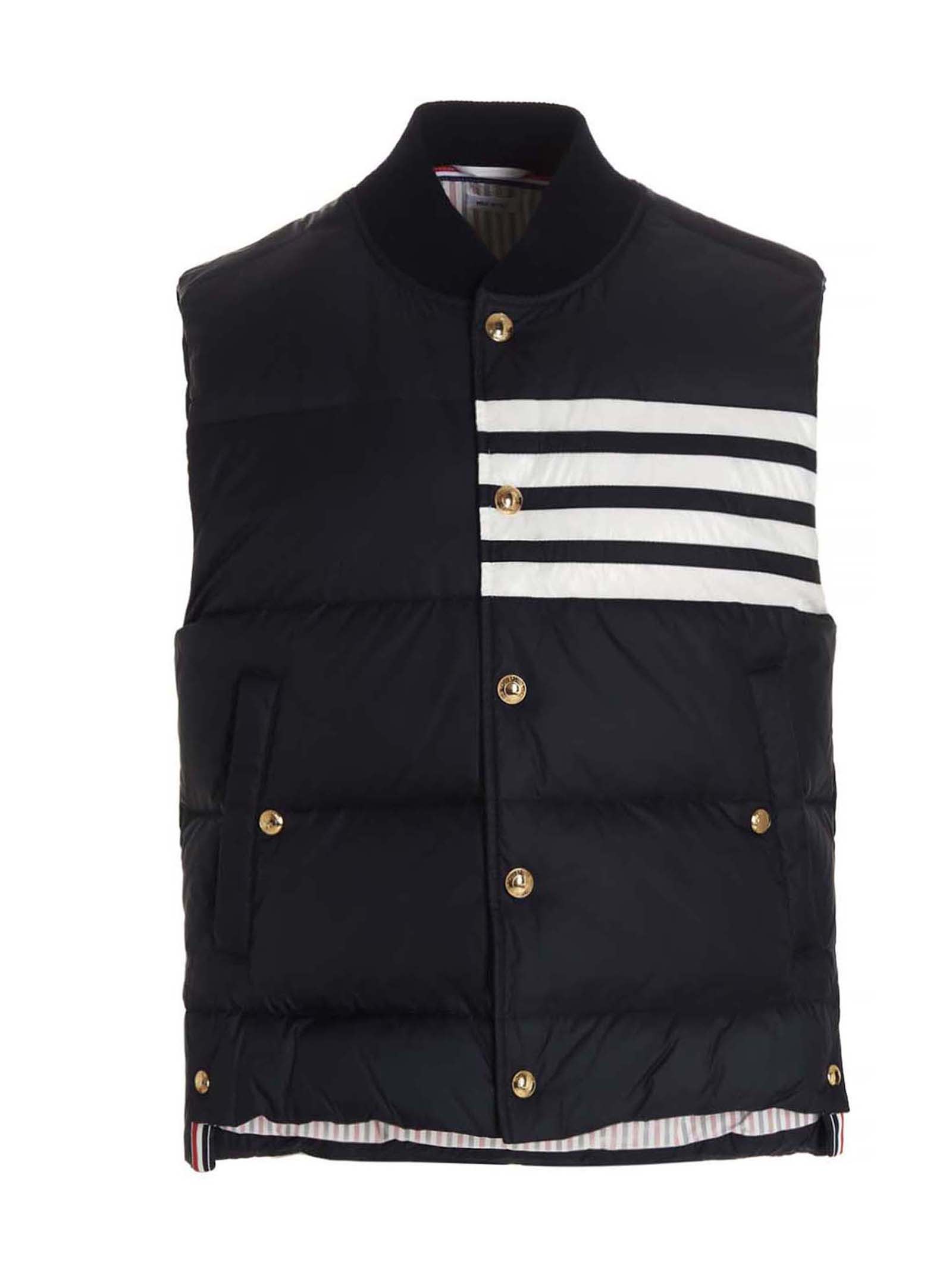 Thom Browne 4 Bar Sleeveless Jacket