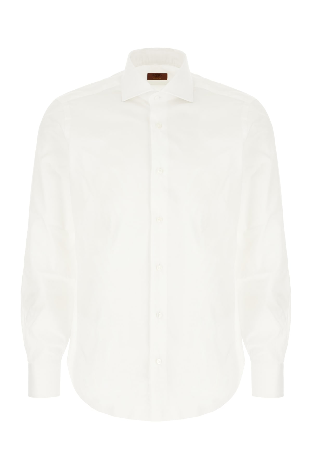 Barba Napoli White Poplin Shirt