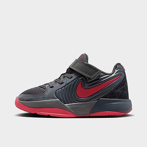 Nike Little Kids Ja 2 Basketball Shoes in Iron Grey/Gym Red/Anthracite Size: 8.0