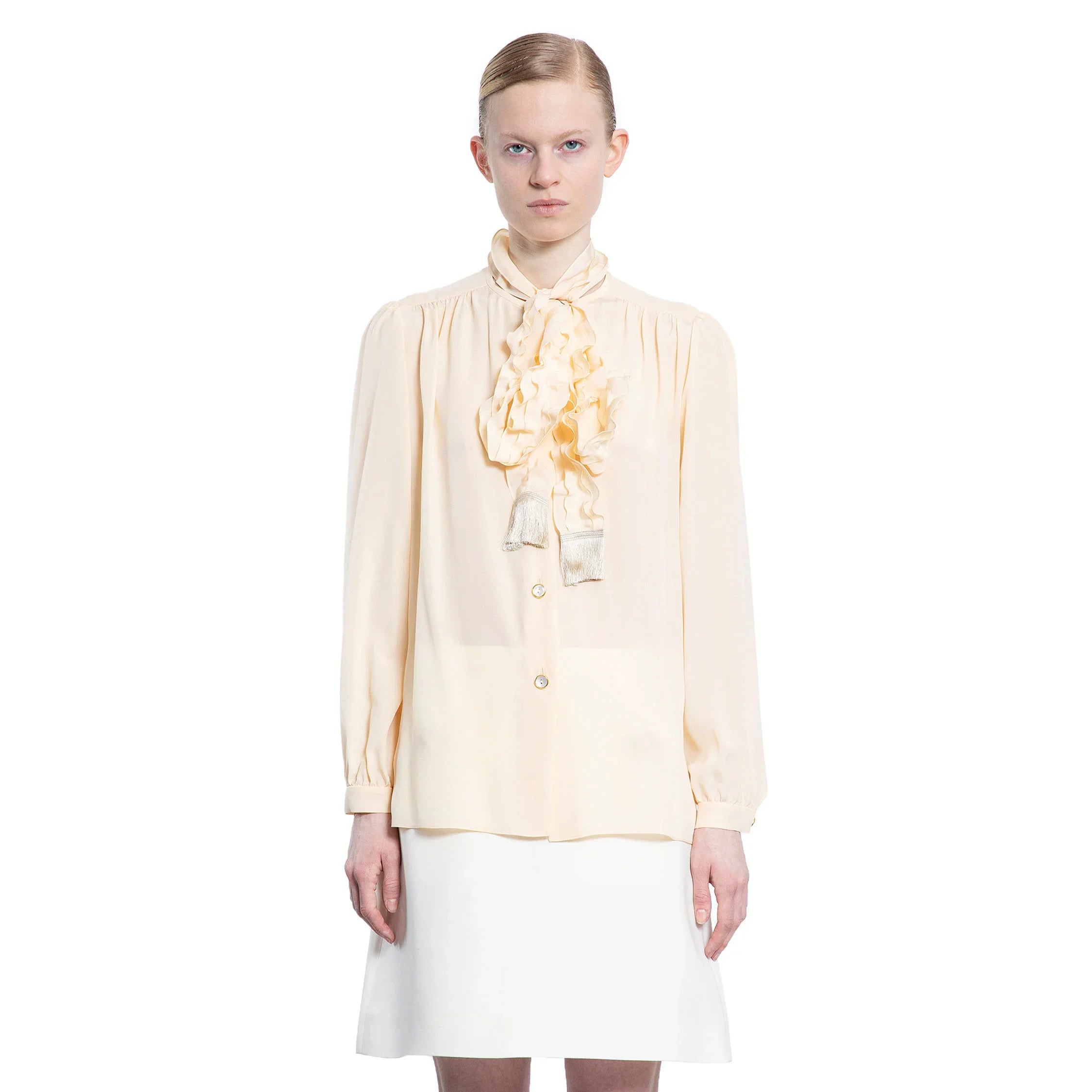 VALENTINO CAMICIE DA DONNA OFF-WHITE