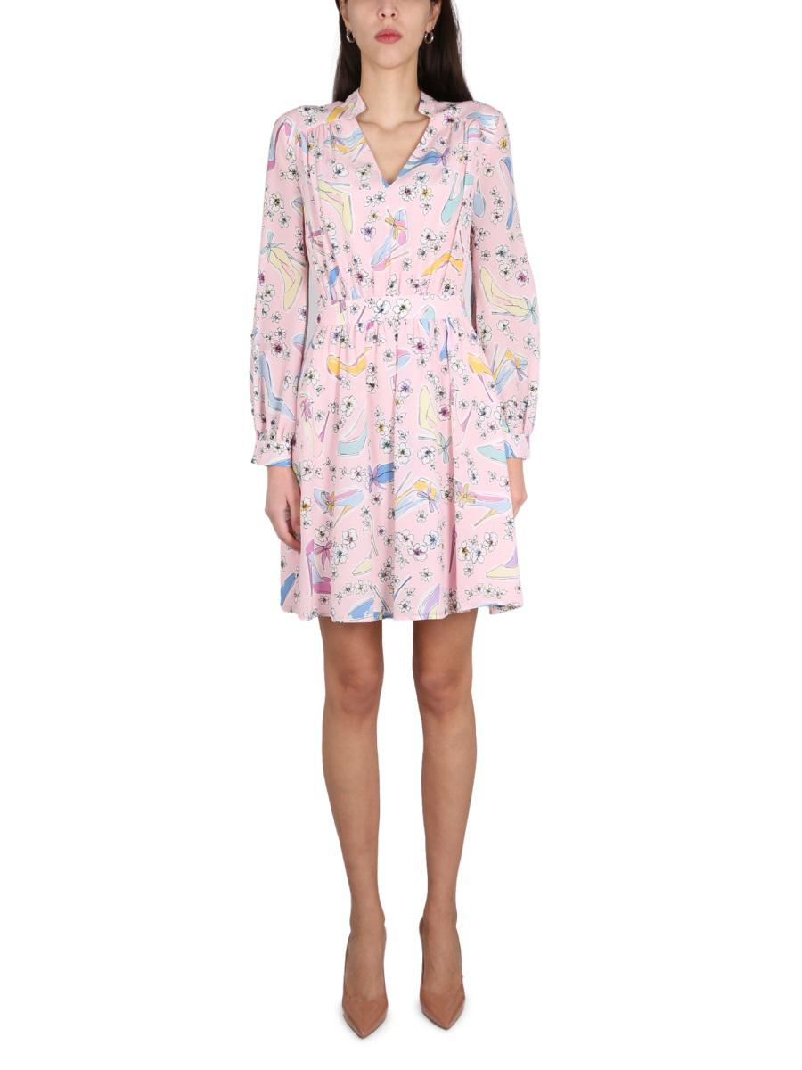 Boutique Moschino "Heels And Flowers" Dress
