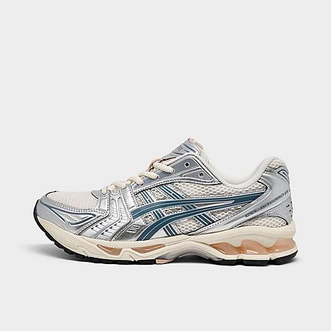Asics Women's GEL-Kayano 14 Casual Shoes in CREAM/IRON CLAD Size: 5.0