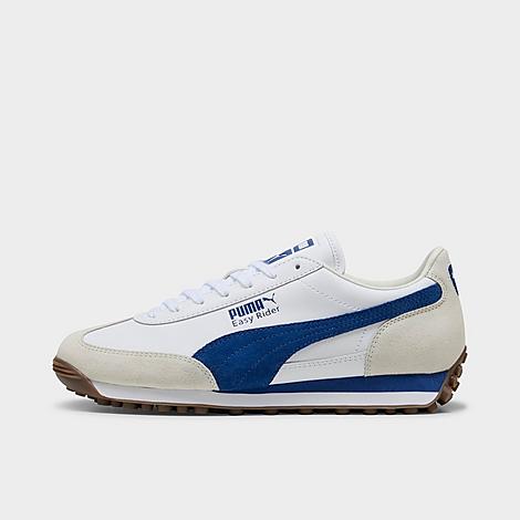 PUMA Men's Easy Rider Vintage Casual Shoes in Puma White/Clyde Royal Size: 9.0