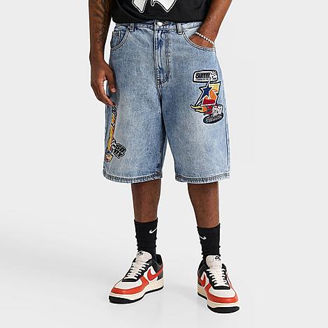 Supply & Demand Men's Buddy Denim Jean Shorts in Light Wash Denim Size: Small