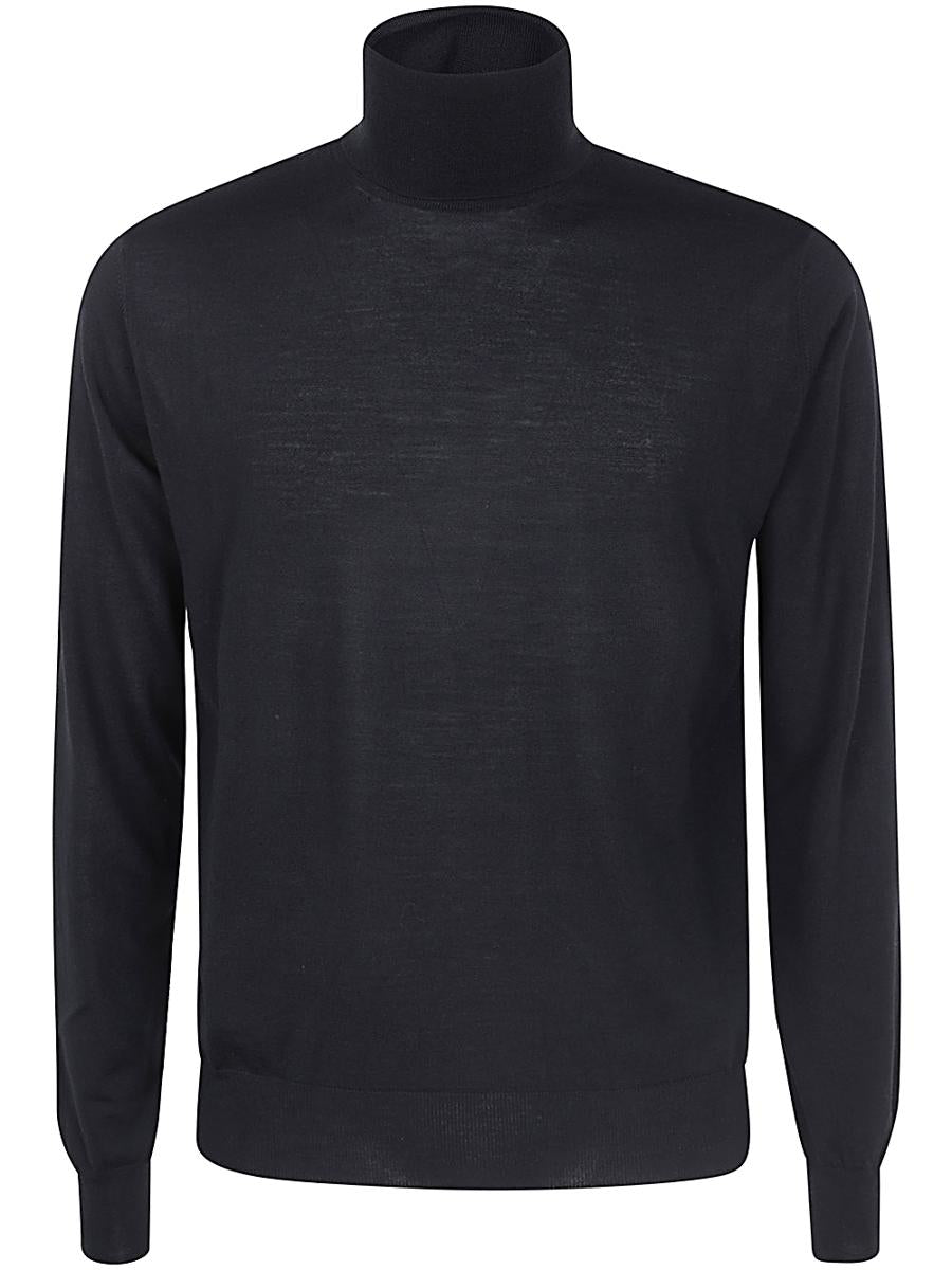 Filippo De Laurentiis Long Sleeves Merinos Turtleneck Clothing