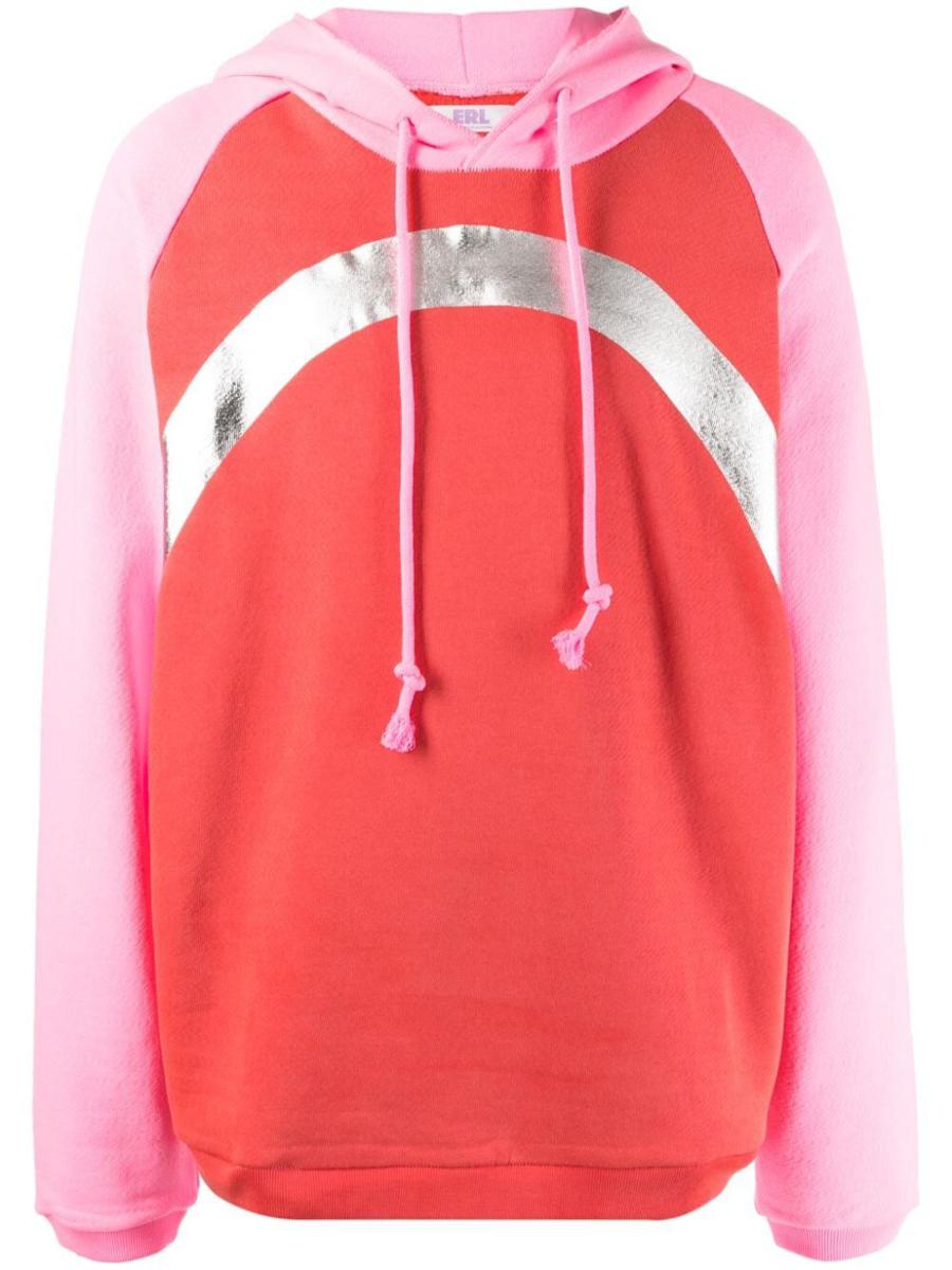 Erl Unisex Rainbow Hoodie Knit Clothing