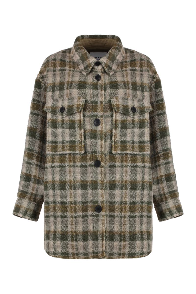Isabel Marant Étoile Harveli Wool Overshirt