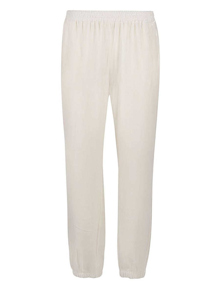 Gold Hawk Velvet Sweatpants