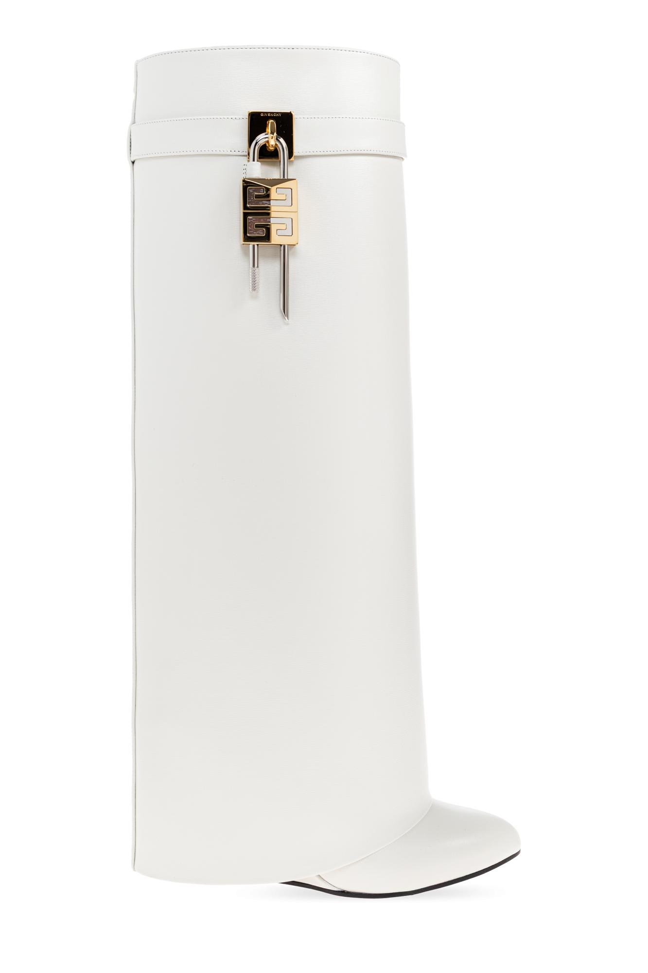 Givenchy Wedge Heel Boots shark Lock